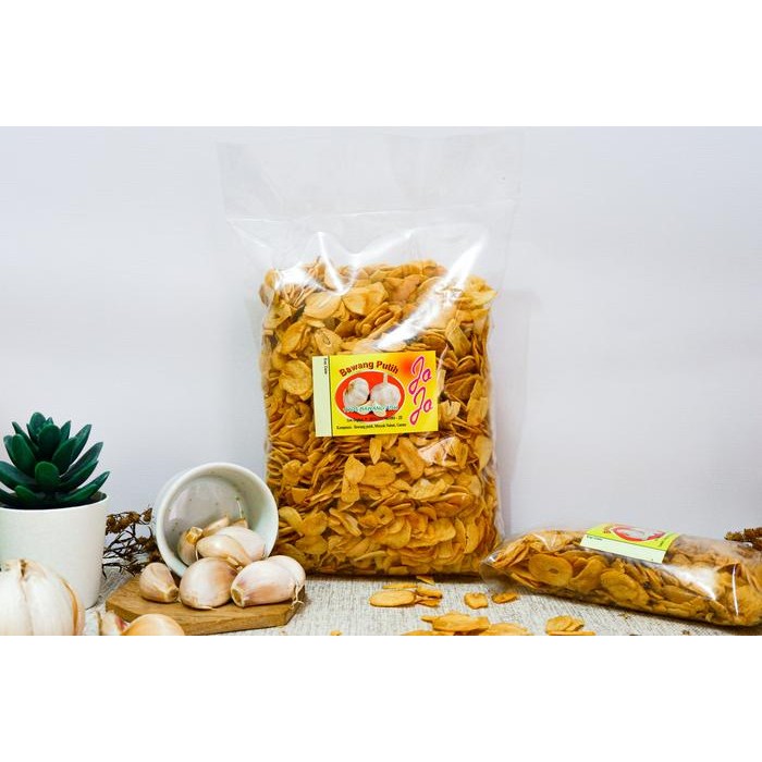 

NewZbgt- Bawang putih goreng Jojo Irisan 500 Gr First Hand