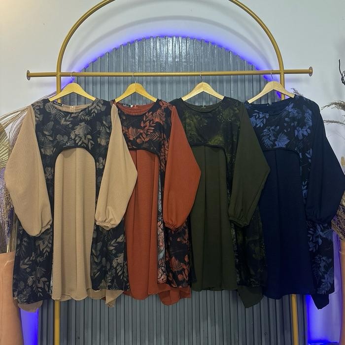 Syamira- Set Tunik Mayra By Shaqueena Collection