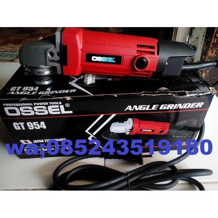 Mesin Gerinda Tangan 4" OSSEL GT 954