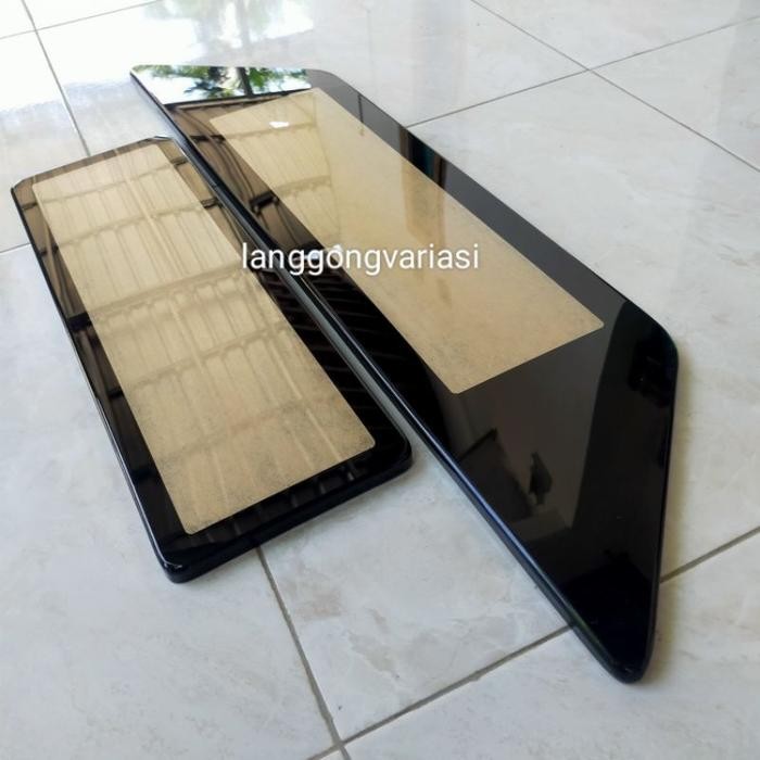 PREMIUM Cover plat nomor Mobil Cembung Acrylic Custom Innova Zenix