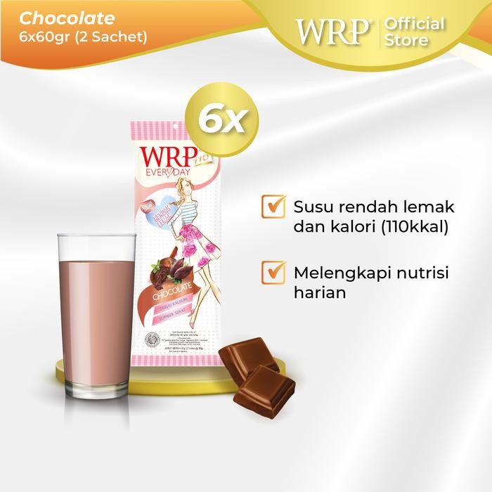 

WRP Low Fat Milk Chocolate 60g (Bundle 6) - Susu Rendah Lemak