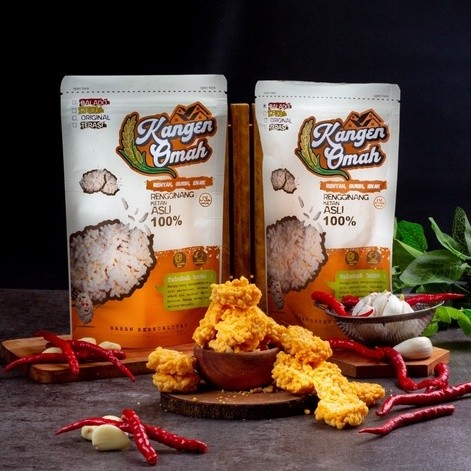 

Sajiandapur Rengginang Kangen Omah Terasi Balado Keju Original Tidak Mentah Tanpa Msg Kerupuk