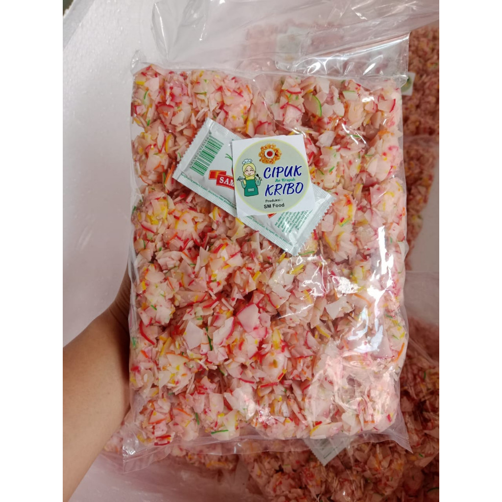 

Sajiandapur Jajanan Viral Cipuk (Aci Kerupuk) Isi -/+ 50Pcs