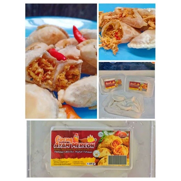 

Sajiandapur Cireng Ayam Mercon Pedas Isi 12 Pcs 250 Grm