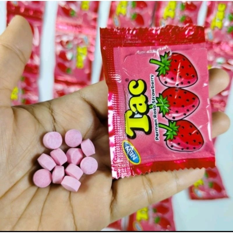 

Sajiandapur 50 Pcs (5 Renceng ) Permen Tac-Tac / Cis-Cis Chocobal