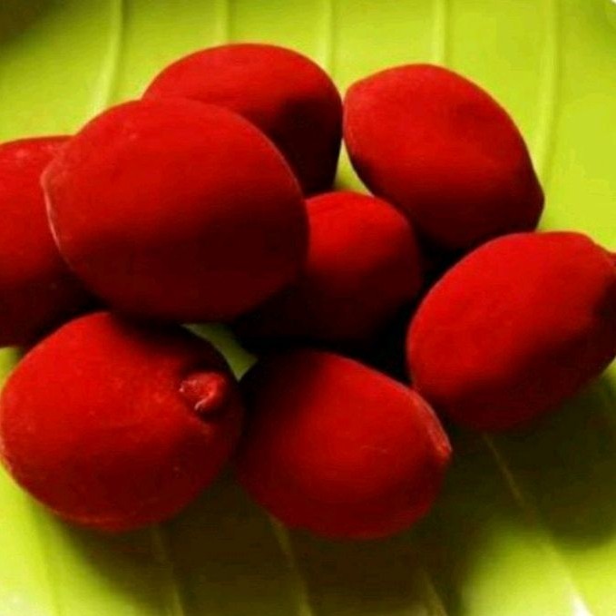 

Sajiandapur Manisan Buah Persik / Crunch Peach / Sientho (500Gram Perbungkus )