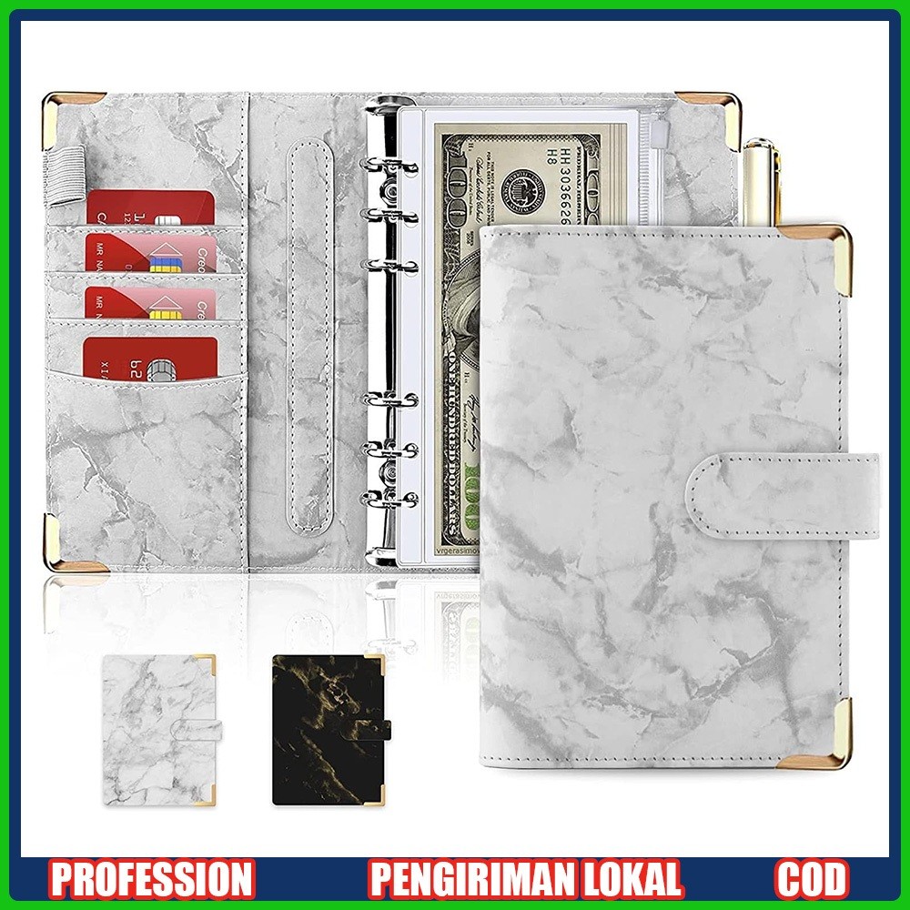 

SET LENGKAP Hemat Murah Binder A6 - 6 Ring Budgeting Planner Nabung Value Pack Murah