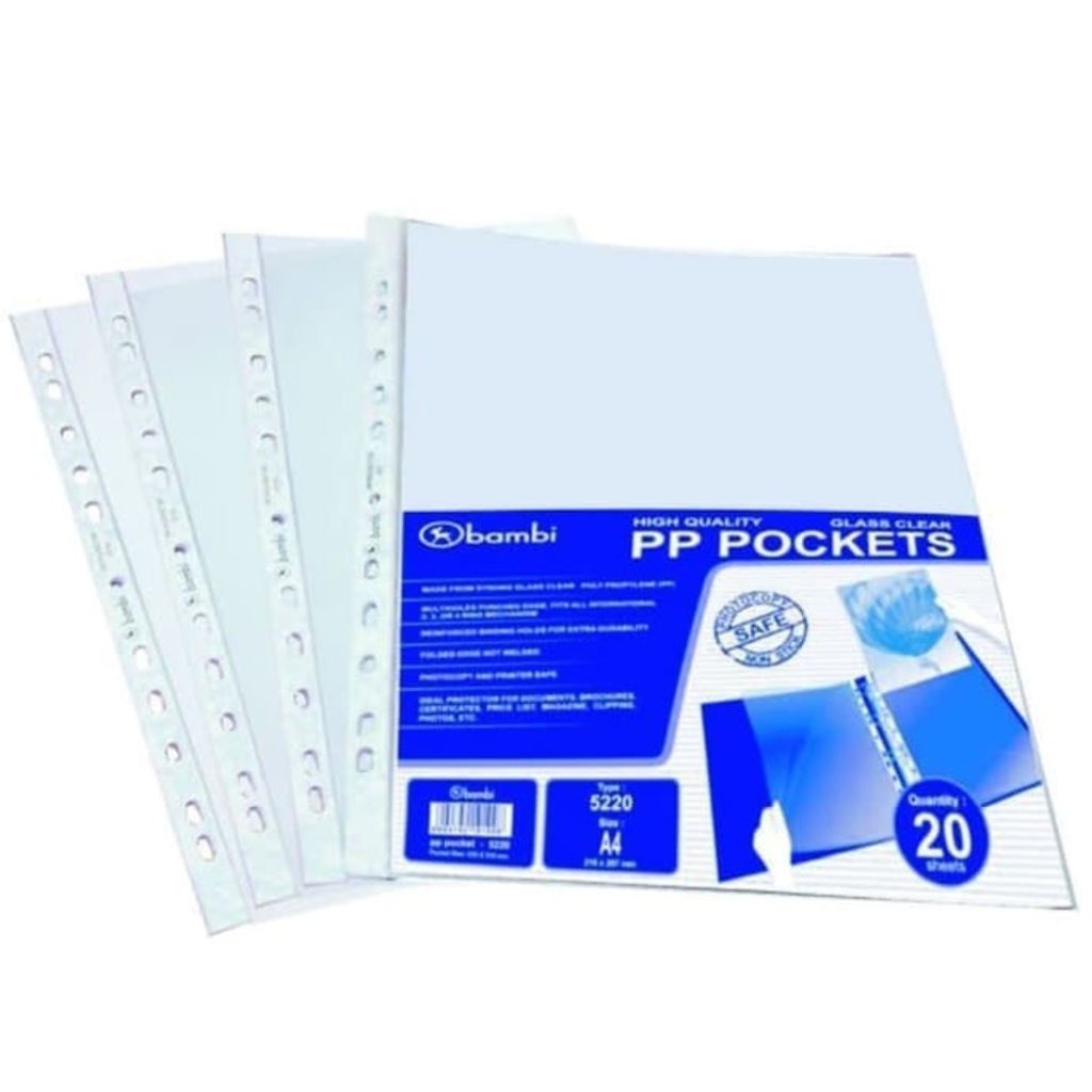 

PP Pocket Bambi 5220 A4 isi 20