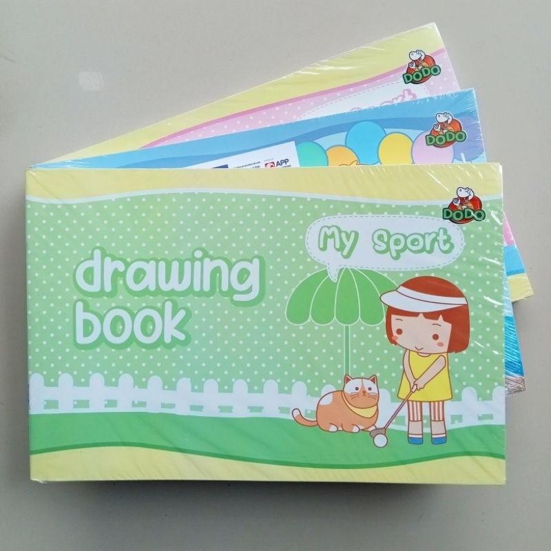 

Buku Gambar Sedang Dodo A4 ( Pak 10 Buku) [ Original ]