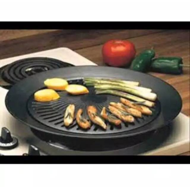 IK MAXIM ULTRA GRILL / PANGGANGAN TEFLON BULAT MASPION BARBEQUE