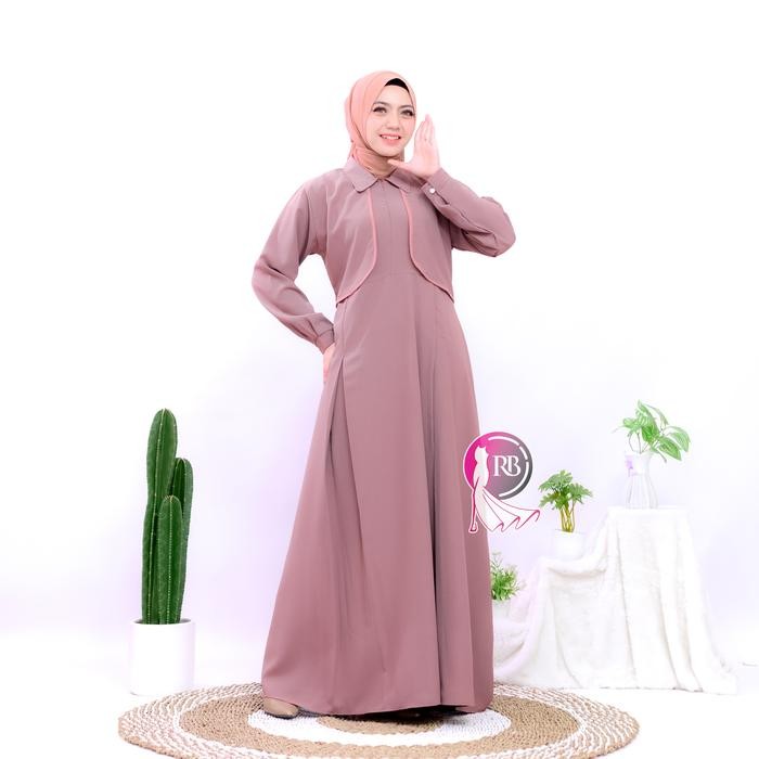 Mosya- Sabrina gamis terbaru Gamis remaja Terkini Gamis anti Uv
