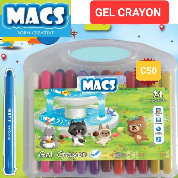 

TERLARIS! Crayon gel, gel crayon MACS