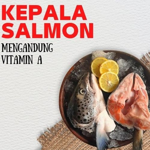 

Kepala Salmon Utuh 1000 Gram 1000Gram 1Kg