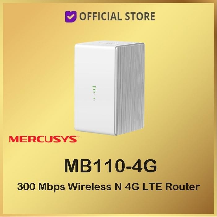 Mercusys MB110-4G N300 4G LTE Modem Wireless Router MB 110 - 4G