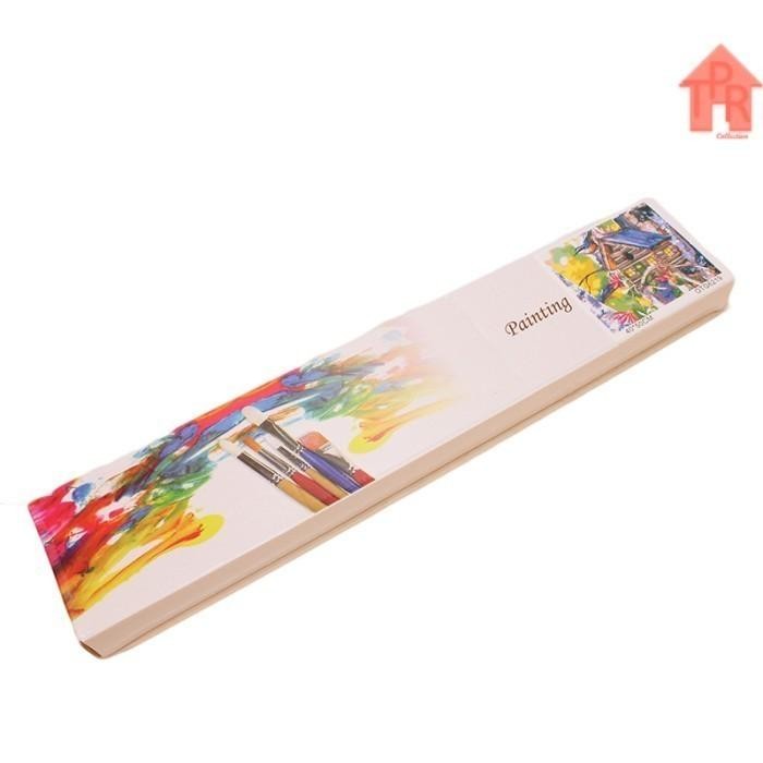 

TERLARIS DIY - Set Melukis / paint by number kit - FLOWER 40x50cm. part-9