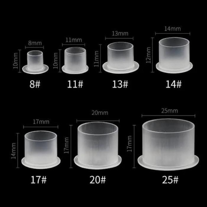 

TERLARIS Ink cup perlengkapan tattoo 1 ball