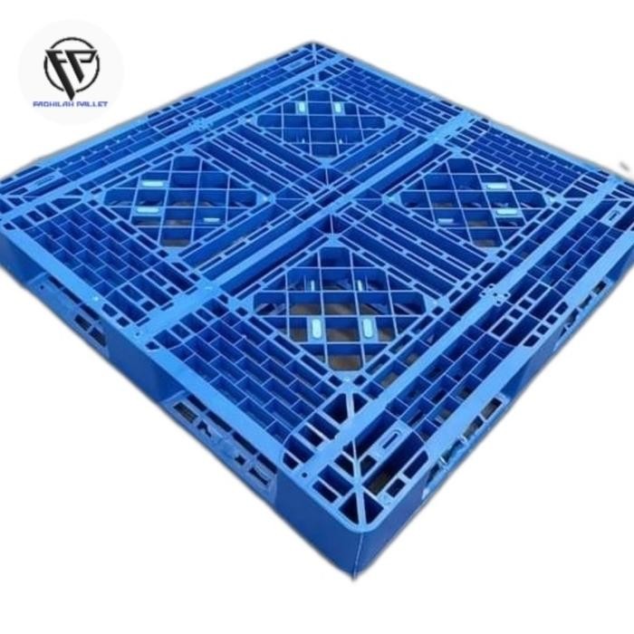 

TERLARIS KEKUATAN 3.5ton Pallet plastik baru palet plastik baru 1100x1100x150cm