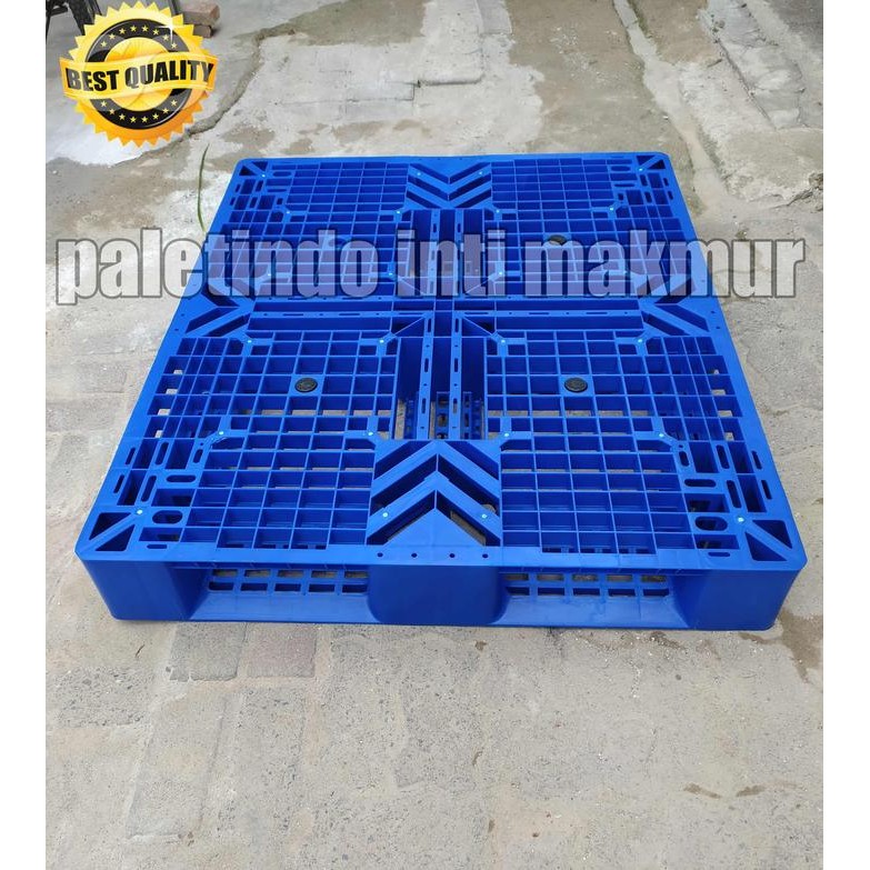 

TERLARIS Palet Plastik Berlubang 120 x 100 x 15 Cm - 4 Ways Handling