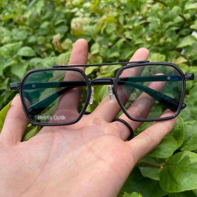 [Free Box & Lap] New Kaca K Minus Photo Elegan Pria Wanita Kaca Photo Kaca Minus Blue Kaca Minus