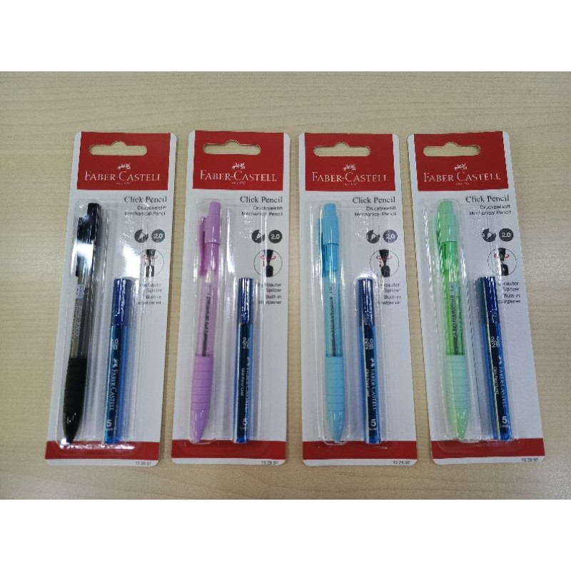 

UM1 Mekanik Pensil Faber Castell 2.0 Clik Pensil Plus Isi