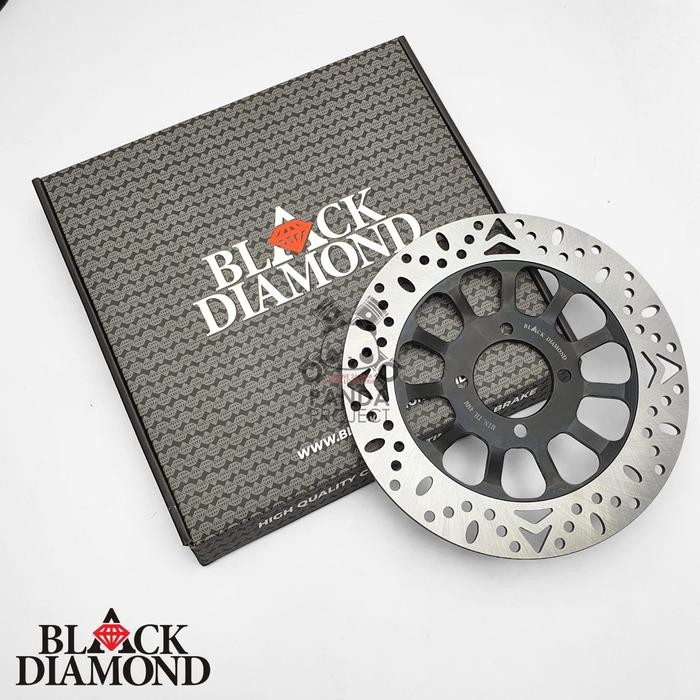 DISC PIRINGAN CAKRAM BELAKANG SUZUKI SATRIA HIU 2 TAK SATRIA HIU ORIGINAL BLACKDIAMOND