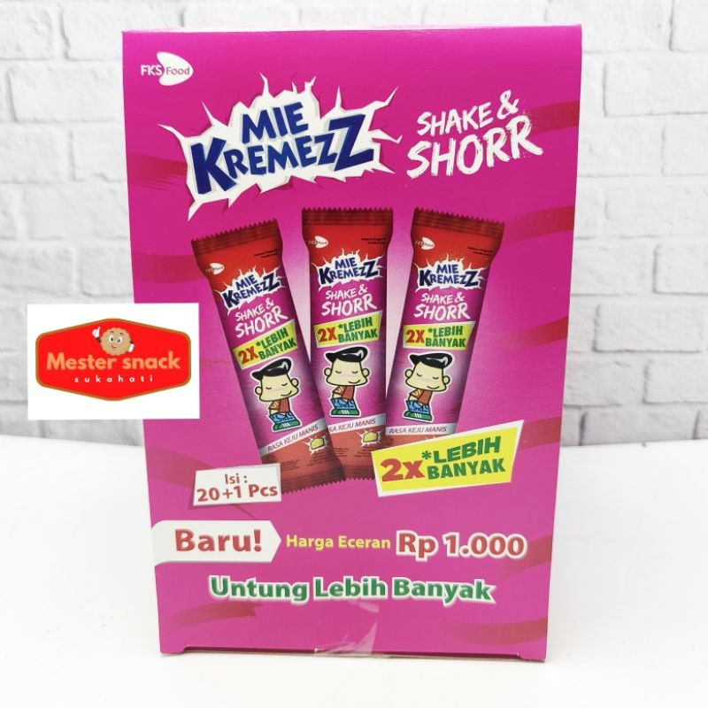 

AYOOOLLARIZSS!! Mie Kremez Shorr Eceran 1000 (1 pack isi 20 + 1 pcs)
