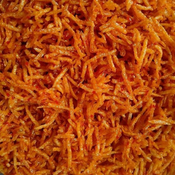 

AYOOOLLARIZSS!! 250 gram kentang Mustofa renyah pedas manis