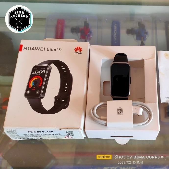 Huawei Band 9 Bekas GARANSI masih PANJANG 12 nov 2025 Seken Mulus Fullset Murah Smarttch Bima
