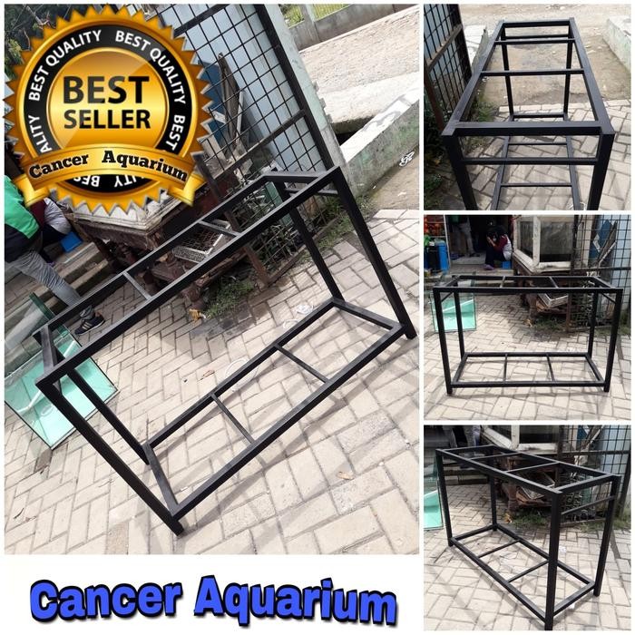 Rak Besi Aquarium 120x50 Hollow 4x4