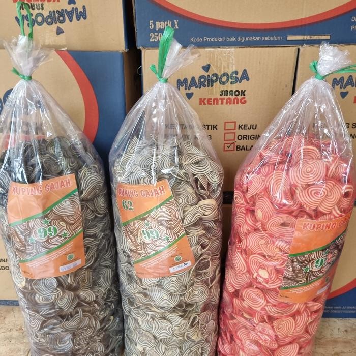 

Dapur Joglo Kripik Kuping Gajah Besar 1 Bal