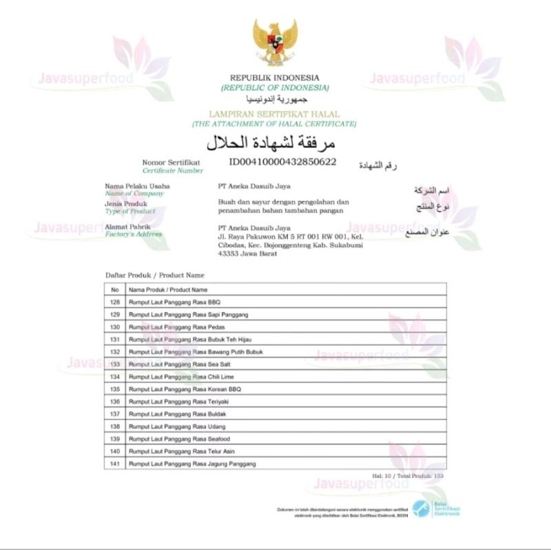 

Dapur Joglo Nori Tabur Furikake Rumput Laut Panggang Campuran Ikan Teri 60G Halal