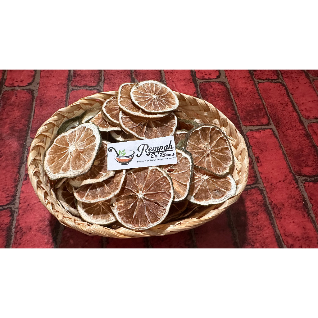 

Dapur Joglo Dried Lemon Kemasan 250 Gram - Rempah Bu Risma