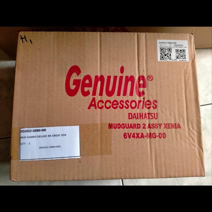 MUDGUARD MUD GUARD XENIA 2016 2017 2018 DELUXE ORI