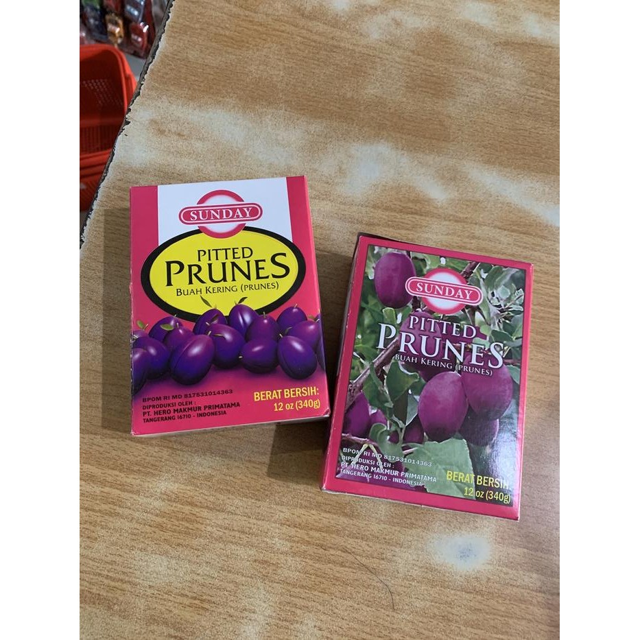 

Sunday Prunes 340 Gr / Pitted Prune
