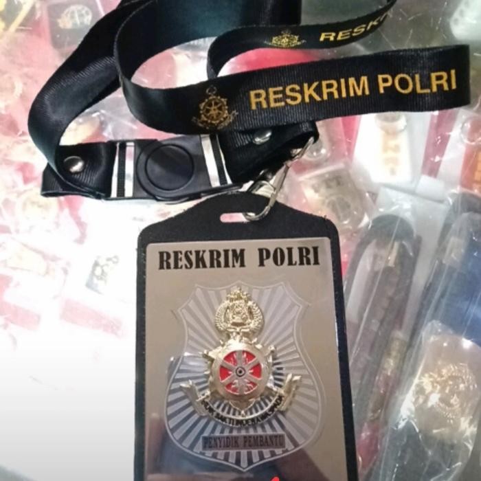 

Lencana/Kalung Id Card Penyidik Polri