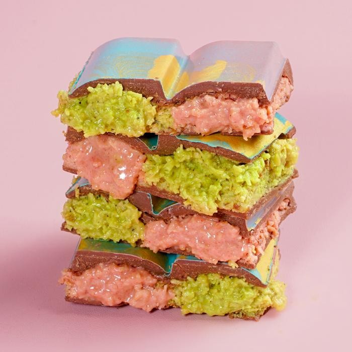 

EatFr3sh- Dubai Chocolate - Pipiltin Cocoa Chocolate Kunafa Series Pistachio & Strawhite