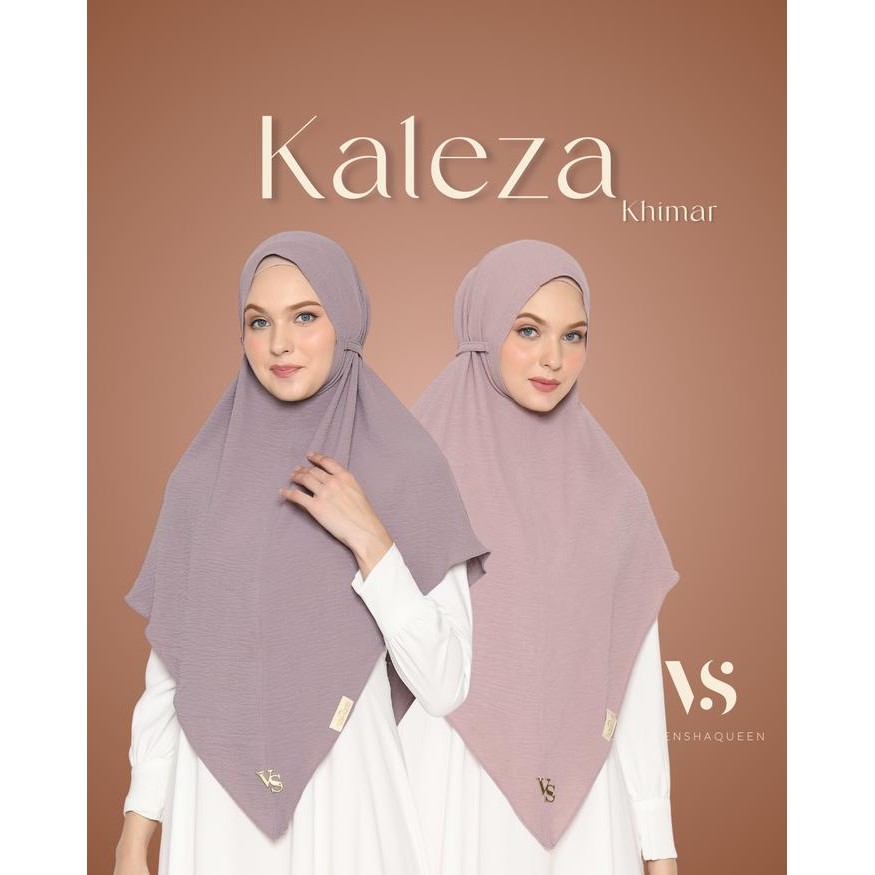 Hijmi- Valenshaqueen Kaleza Khimar L Hijab Instan Jilbab Syari Kerudung Jumbo Hijab Crinkle Ori