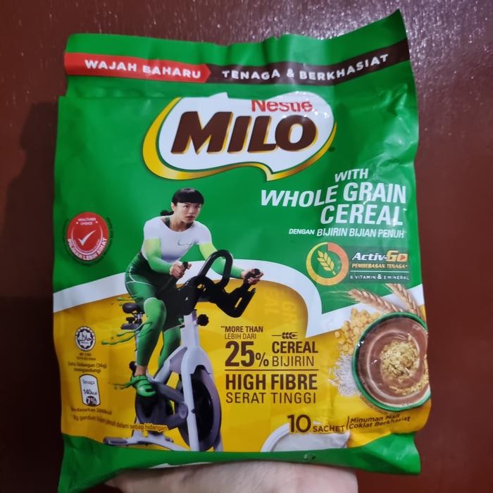 

EatFr3sh- milo sereal malaysia with whole grain cereal milo cereal 10 stik