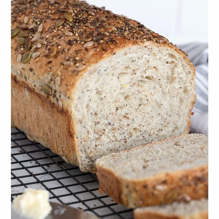 

EatFr3sh- WHOLEMEAL MULTIGRAIN BREAD.. roti bebaa telur tanpa gula