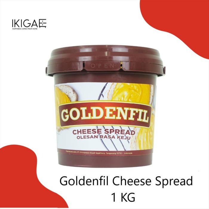 

EatFr3sh- GOLDENFIL CHEESE SPREAD / SELAI KEJU 1 KG PROMO !!!