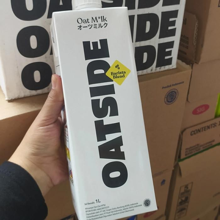 

EatFr3sh- Oatside Barista Blend Oat Milk 1 Liter - Susu Oat Gandum