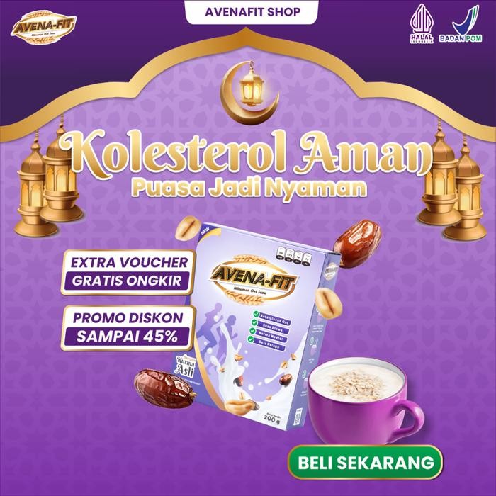 

EatFr3sh- AVENAFIT Oat Susu [1 Box] - Minuman Untuk Jaga Kolesterol & Pengganti Sarapan - Food