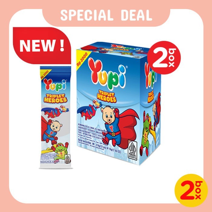 

EatFr3sh- Duo Box Yupi Triplet Heroes