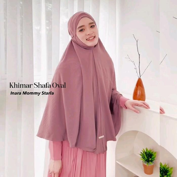 Hijmi- Khimar Dagu Shafa Oval tali