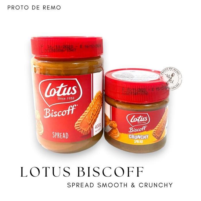 

EatFr3sh- Lotus Biscoff Spread Smooth 200gr 400gr & Crunchy 190gr 380gr