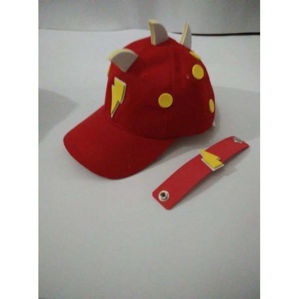 Promo topi boboiboy merah api