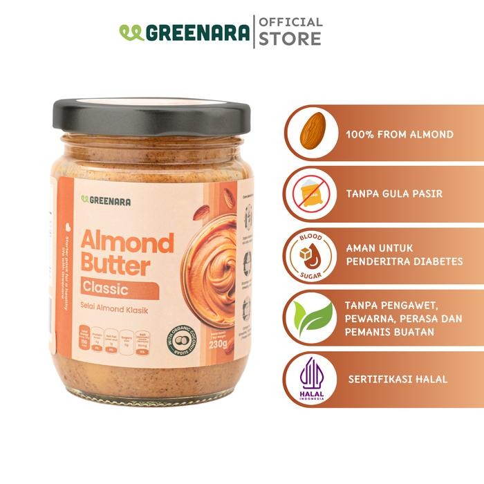 

EatFr3sh- Classic Almond Butter 230gr / Selai Almond