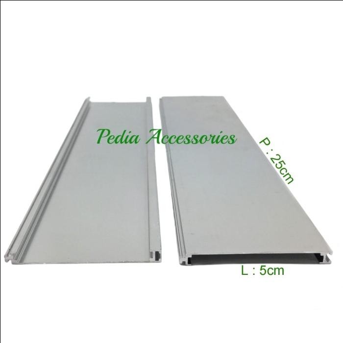 

Alumunium Sliding / Alumunium Papan Nama Geser 5Cm X 25Cm