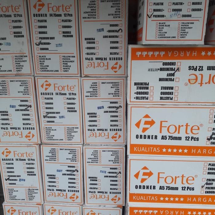 

Ordner Binder F4/A5 75Mm Premium Forte/Dus
