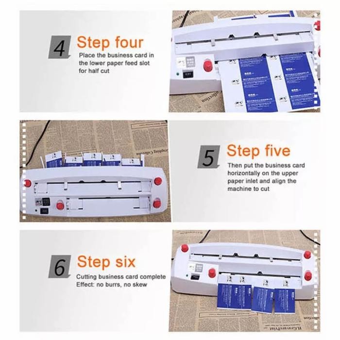 

Avpro Sk316 Electric Card Name Cutter Machine A4 Size 90X54Mm